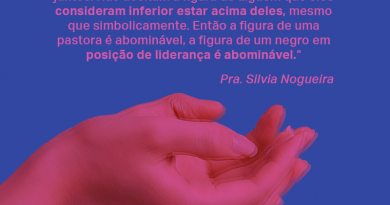 Entrevista sobre ordenação feminina na igreja batista.