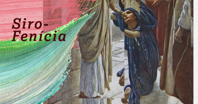 Estudo bíblico Jesus e a mulher siro-fenícia. A mulher cananéia e o Deus dialogal.